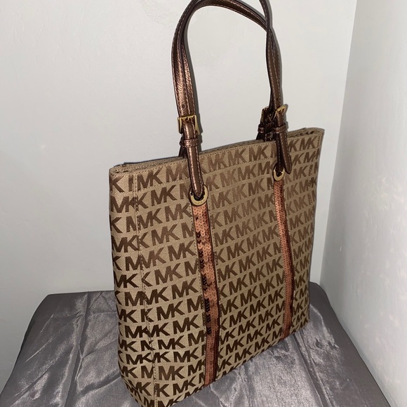 Michael kors sequin stripes tote - Picture 3 of 8